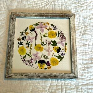PRESSED FLOWER ART